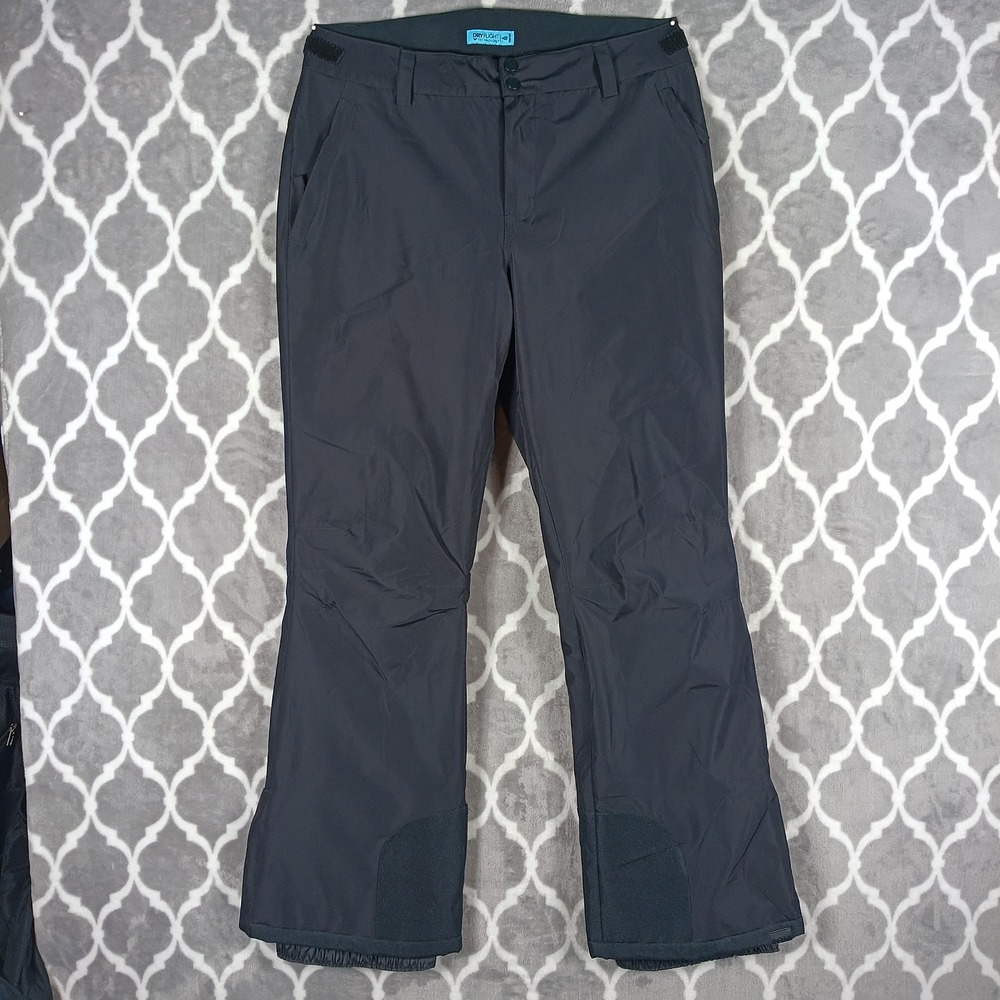 Roxy Snowboard Pants Womens S Black Cargo DryFlight 10K 3K Ski Snow Adjustable